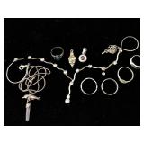 Sterling Silver jewelry lot