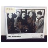 Band Signed The Wallflowers 8x10 Photo. From The