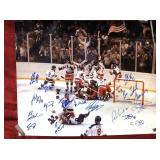 Team Signed Miracle On Ice JSA Certified 1980