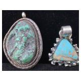 Sterling indain pendants