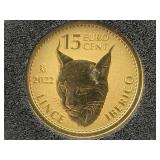 1/10 oz Gold 999  2022