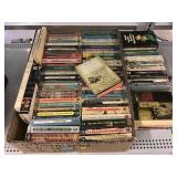 Foreign paperback books.