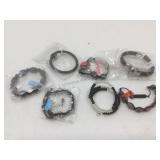 Assorted costume jewelry.