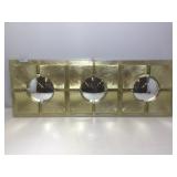 Mirrored wall decor. 31x11