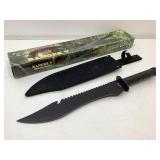 NIB Ranger V 19in fixed blade knife with saw