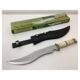 NIB Big Bone Hunting Knife