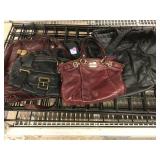 Fashion handbags and purses.