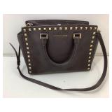 Michael Kors Selma Leather Satchel