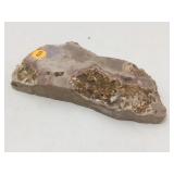 Decorative geode slice. 7x4x1