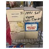 Mixed lot of sports cards