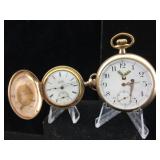 2 pockets watches non working