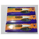 3 NIB Hunting Knife size 8.5