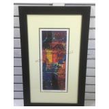 Midnight in Vegas print framed to 16x29