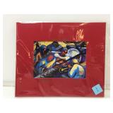 Margaret Slade Kelley Signed Print. 10.5x9