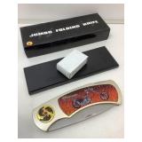 NIB Jumbo folding knife.