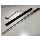 New Sword with sheath.
