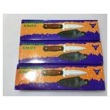 3 NIB Hunting Knife size 8.5