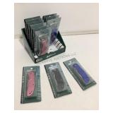 New MTech knives with retail display.