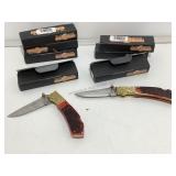 7 NIB Wild Boar knives.