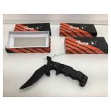 4 NIB Fury sports cutlery knife.