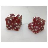 Casino Used Dice. John Ascuaga's Nugget & Red