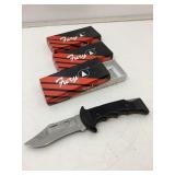 3 NIB Fury knives. Fury Sports Cutlery