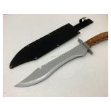 NIB knife with fabric sheath NIB knife with fabric sheath