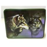 NIB pocket knife with matching tin. Wolf NIB pocket knife with matching tin. Wolf