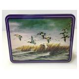 NIB pocket knife with matching tin. Duck NIB pocket knife with matching tin. Duck