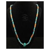 Natural Nevada turquoise necklace Natural Nevada turquoise necklace
