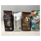 4 bags whole bean Starbucks coffee. Past best 4 bags whole bean Starbucks coffee. Past best