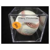 Troy tulowitzki autographed baseball with coa Troy tulowitzki autographed baseball with coa
