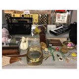 Assorted household items. Costume jewelry and Assorted household items. Costume jewelry and