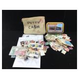 Stamp collection Stamp collection