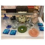 Collectible glassware and decor. Collectible glassware and decor.