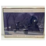 The polar express print framed to 18x24 The polar express print framed to 18x24