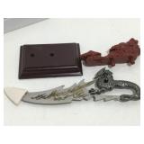 NIB dragon fantasy blade knife. NIB dragon fantasy blade knife.