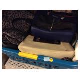 Basket of assorted vintage and newer fashion Basket of assorted vintage and newer fashion