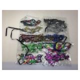 Assorted New fabric embroidery face masks. Assorted New fabric embroidery face masks.