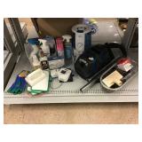 Dirt devil can vac and Assorted cleaning items. Dirt devil can vac and Assorted cleaning items.