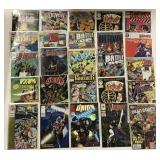 25 Assorted comic books. In Bag and on board 25 Assorted comic books. In Bag and on board