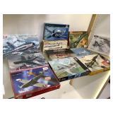 Group Of War Aircraft model kits , 1/72 scale ,