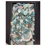 8 lbs of mostly raw Turqoise