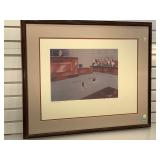 Jeff Leedy, pencil signed Lithograph, Counsel