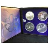 1976 Sterling Uncirculated Olympic Coin Set, 4.32
