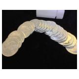 20- 1/2 Oz, .999  SILVER ROUNDS, 20 x $