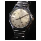 Bulova Watch self winding, water tite, stainless