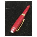 Mont blanc red wine color pen