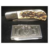 2 Free Mason Pocket knives