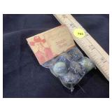 Hopalong Cassidy Straight Shooter marble set,